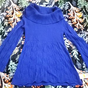 NWT Style &Co Cowl Neck KnitSweater Bell Sleeve